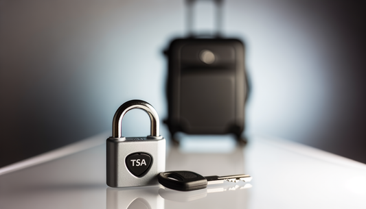What is a TSA-approved travel lock?