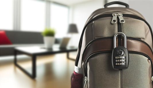 Is Using a Combination Lock on a Backpack Safe?