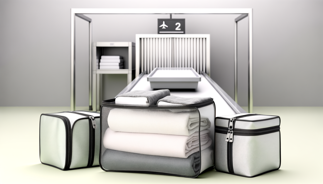 Do packing cubes help speed up airport security screenings?