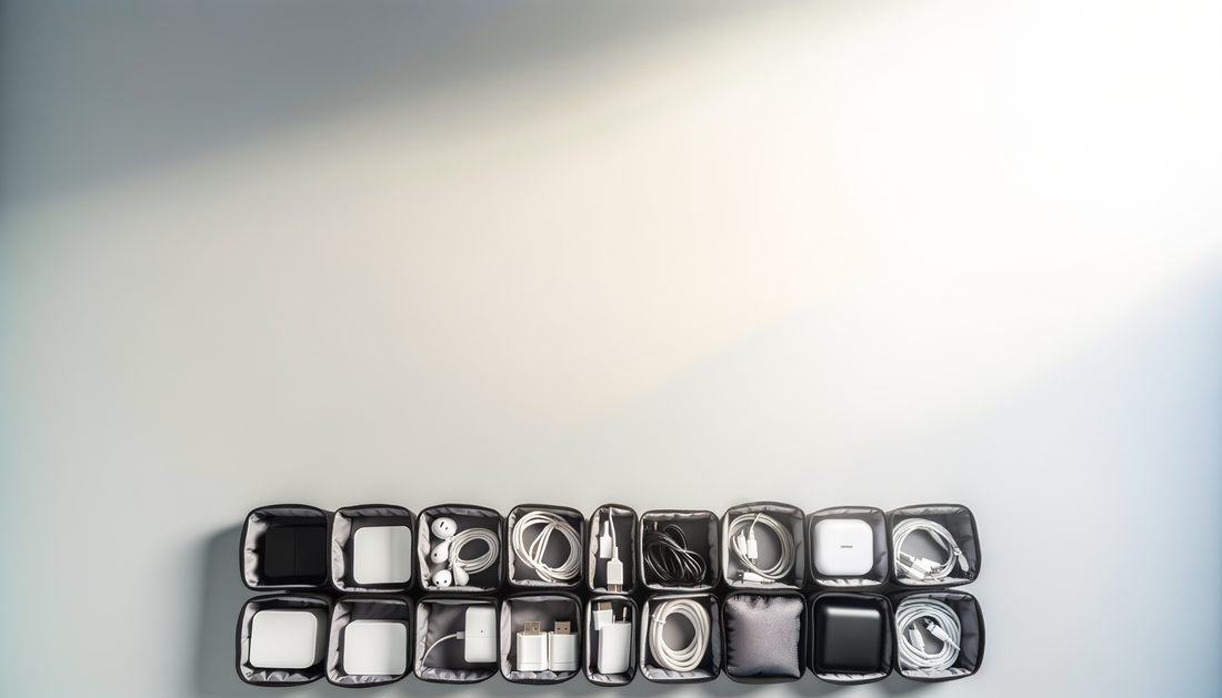 Can packing cubes be used for organizing electronics and cables?