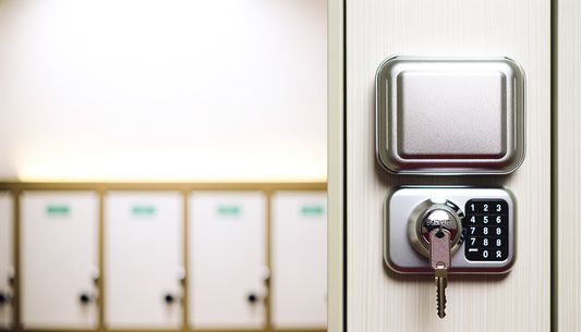 Can travel locks be used on lockers in hostels?