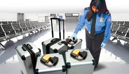 Can TSA locks be reused after airport inspections?