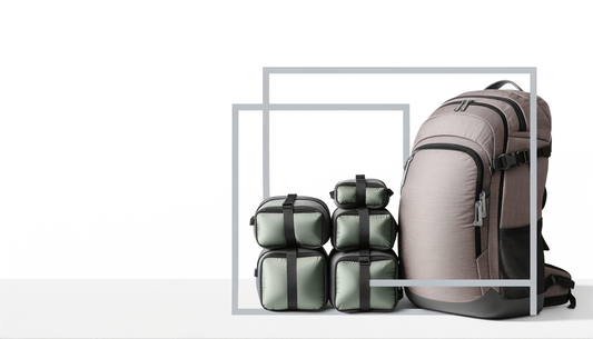 Can you use packing cubes with compression straps in backpacks?