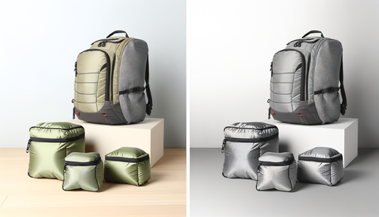 How do packing cubes compare to compression sacks for backpackers?