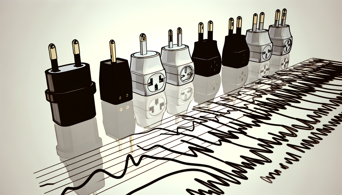 Can I use a universal adapter in countries with unstable power grids?