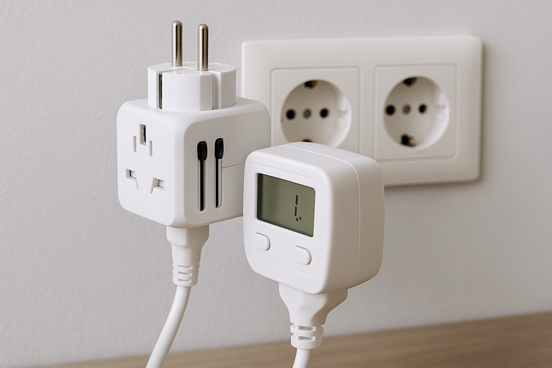 Do universal adapters automatically adjust for wattage differences?