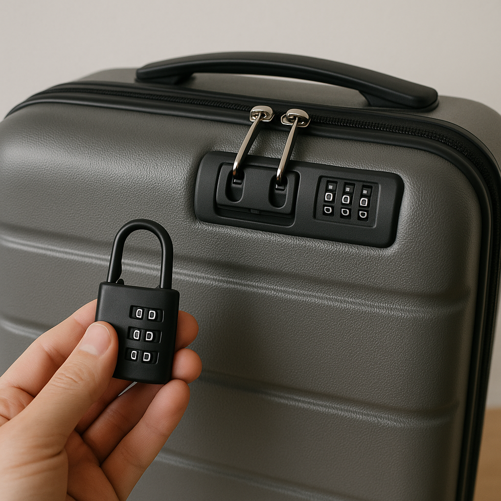 Do luggage locks work on carry-on bags with built-in locks?
