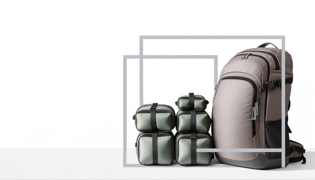 Can you use packing cubes with compression straps in backpacks?