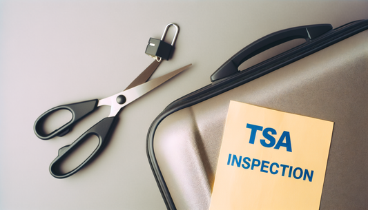 What should I do if TSA cuts my lock during inspection?