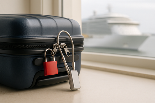 Do luggage locks meet cruise line security requirements?