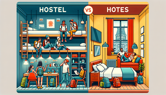 Hostels vs Hotels: Budget-Friendly Accommodation Guide for Backpackers