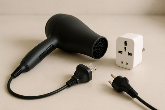 Do universal adapters support multi-voltage hair dryers?