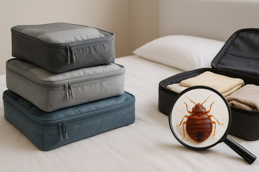 Can packing cubes help prevent bed bugs while traveling?