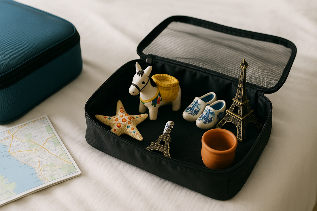 Are packing cubes useful for organizing souvenirs while traveling?