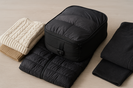 Are compression packing cubes better for cold-weather clothing?