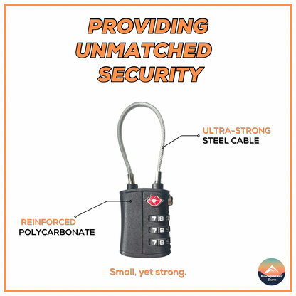 Security of a luggage lock