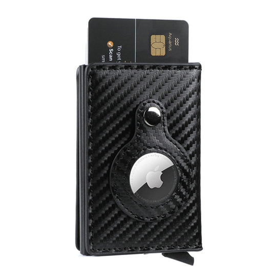Anti-Theft Black Wallet for Travel